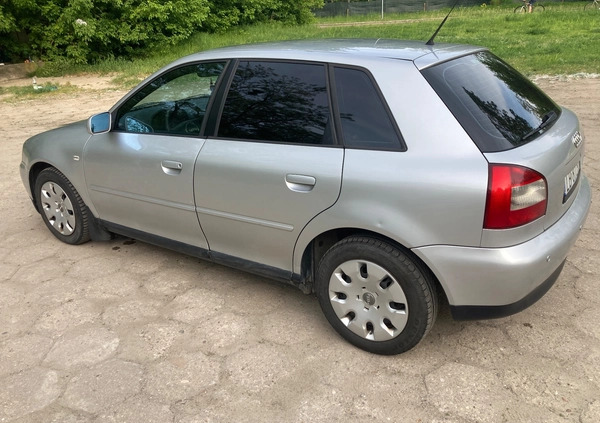 Audi A3 cena 5999 przebieg: 251000, rok produkcji 2000 z Warszawa małe 106